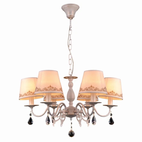 Подвесная люстра Natali Kovaltseva Biarritz 70038-6C IVORY GOLD