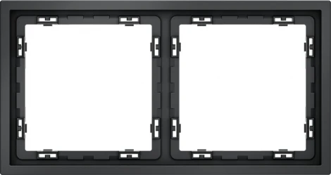 Рамка на 2 поста (графит) Voltum S70 VLS100207