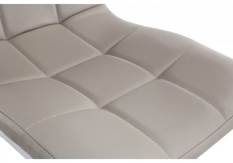 Обеденный стул на металлокаркасе Woodville Valenza серый 1508