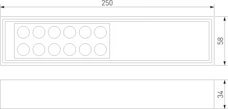 Светильник потолочный светодиодный Elektrostandard Tend 25114/LED 9W 4000K черный (220V)