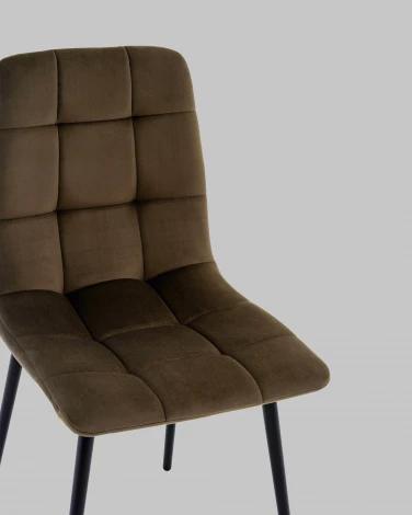 Стул Stool Group Одди NEW велюр коричневый арт.УТ000041284