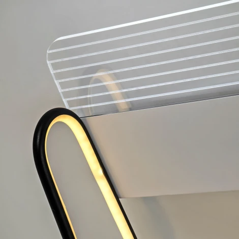 Потолочный светильник светодиодный с пультом с регулировкой цветовой температуры и яркости LED4U LED4U L1046-500 BK