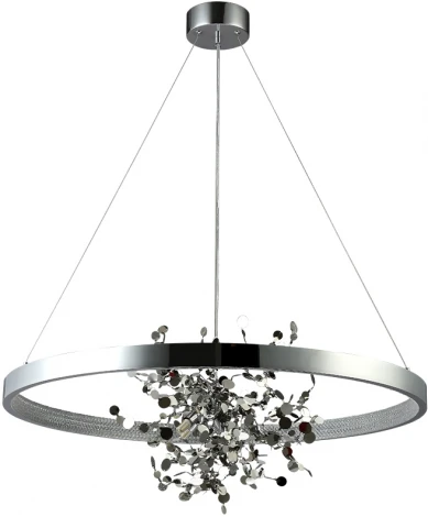 Подвесная люстра Crystal Lux Garden SPLED+4 D800 CHROME