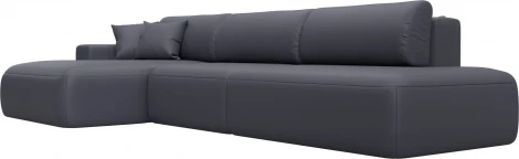Диван угловой Лига-036 НПБ Модерн Лонг левый угол Лига Диванов (Экокожа) арт.127753L