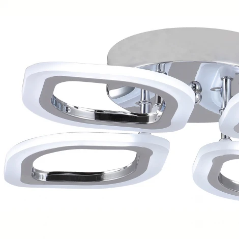 Потолочная люстра светодиодная Escada Ella 10222/4 LED Chrome