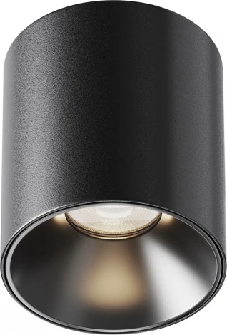 Накладной потолочный светильник Maytoni Alfa LED C064CL-5W4K-RD-B (220V, круглые)