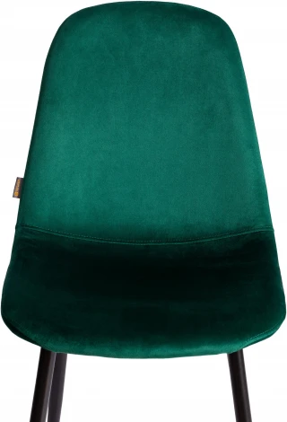 Стул BREEZE (mod. JSC-58) / 1 шт. в упаковке (Велюр,Металл  /Зеленый,Черный)