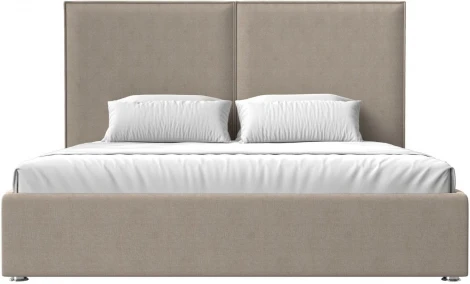 Кровать интерьерная Аура 180 (Бежевый/Рогожка) Лига Диванов арт.120543