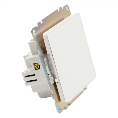 Выключатель сенсорный одноклавишный (белый) Stekker Катрин 50274