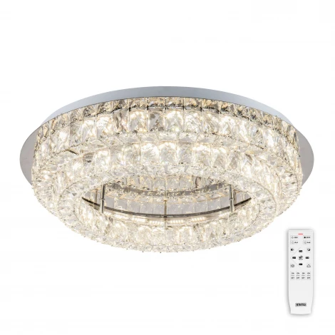 Потолочная люстра Eletto Olimpia EL330C80.1 (LED, 220V, хрусталь, пульт управления, круглые)
