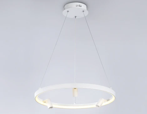 Подвесной светильник Ambrella COMFORT FL5281 (регулировка яркости, LED, 220V, пульт управления, на тросе, кольцо)