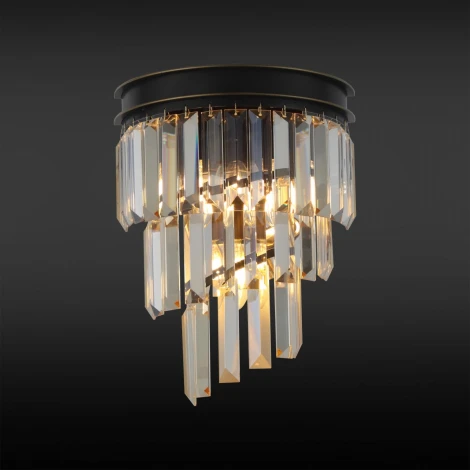 Настенный светильник каскадный Citilux Мартин CL332432 (220V, хрусталь)