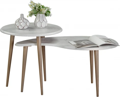 Стол журнальный BeautyStyle 19 дуб дымчатый/шимо от фабрики Mebelik