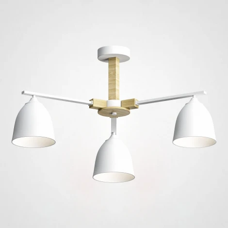 Потолочная люстра на штанге Noa 3 White ImperiumLoft Noa01 (183465-26) (220V)