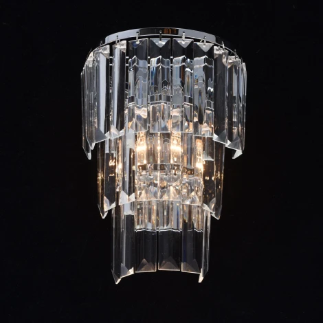 Настенный светильник MW-Light Аделард 642022601 (220V, хрусталь)