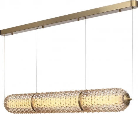 Подвесной светильник ST Luce Saguaro SL6144.313.01 латунь/Шампань LED 1*37W 4000K (220V, на тросе)