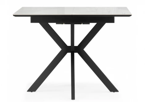 Керамический стол Гардинг 100(130)x70 серый (yb9020022bg) / черный 631621