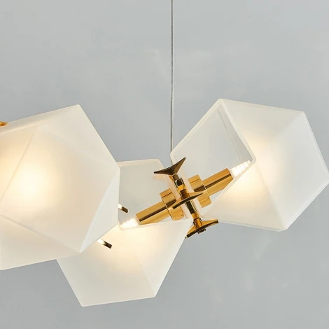 Подвесной светильник (люстра) Gabriel Scott Welles Glass L2 ImperiumLoft 40.2275-0 (123396-22) (220V, на проводе)