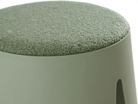 Табурет Chim ОГОГО Обстановочка! (Мех/Зеленый) арт.932169