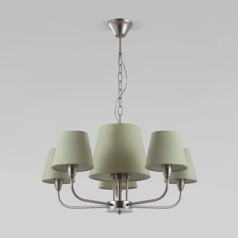 Подвесная люстра Eurosvet Milos 60153/8 никель