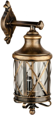 Уличный настенный фонарь Oasis Light LUCERNA 84802 Gb