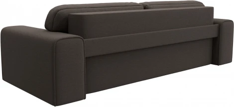 Диван прямой Лига-029 (Коричневый/Рогожка) Лига Диванов арт.122652