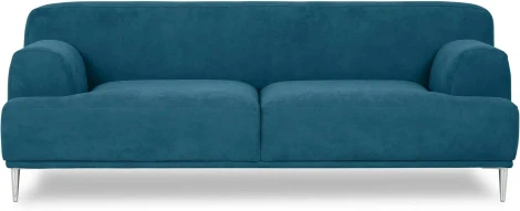 Диван Portofino 2-х местный ОГОГО (арт.604114), (Рогожка/Бирюзовый)