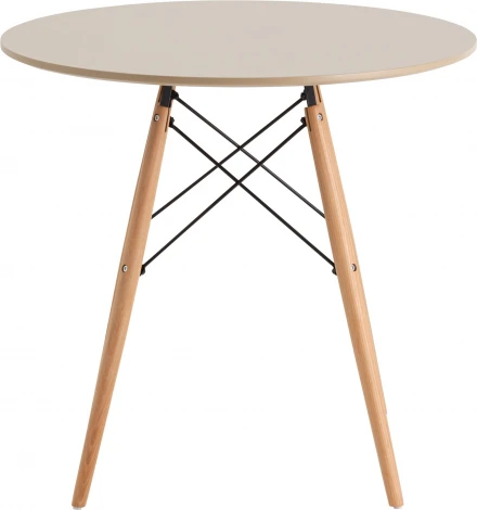 Стол Stool Group Eames DSW NEW D80 бежевый