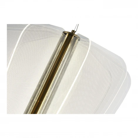 Подвесной светильник ST Luce Fesale SL6509.213.01 Золотистый/Прозрачный LED 1*75W 4000K (220V, на тросе)