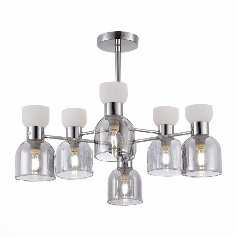 Потолочная люстра на штанге Vento SLE1045-102-06