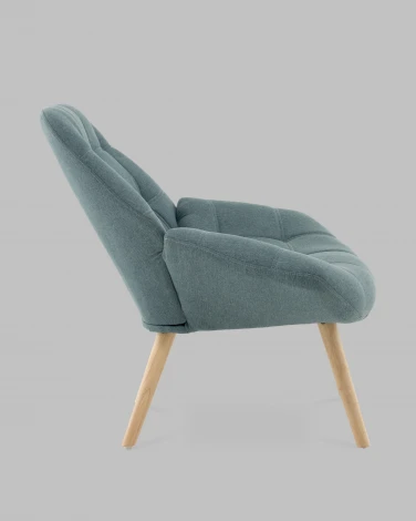 Кресло Олби Квадро зелёный Stool Group арт.УТ000040098