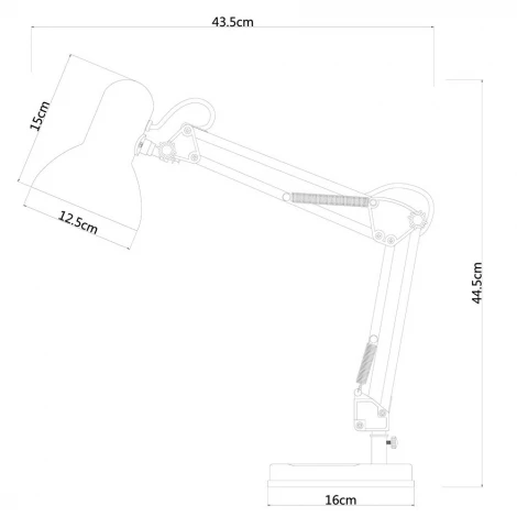 Офисная настольная лампа Arte Lamp Junior A1330LT-1WH (220V)