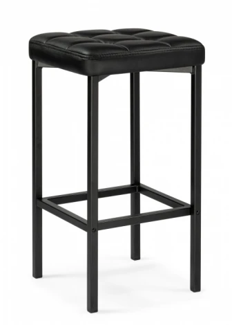 Барный стул Woodville Лофт (Металл, Искусственная кожа/Черный) арт.614941