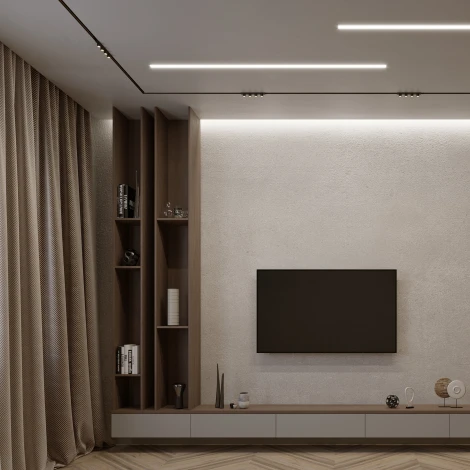 Профиль STRETCH-S-30-WALL-SIDE-2000 (STEP) (Arlight, Алюминий) 040702