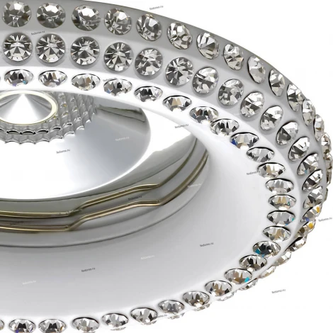 Встраиваемый точечный светильник Lightstar Miriade 011996 (220V, хрусталь)