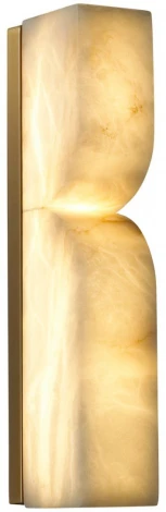 Настенный светильник Odeon Light Marbella 6685/10WL латунь/металл/алебастр IP20 LED 10W 3000/4000 (220V)