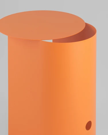 Журнальный столик Stool Group Floire металл оранжевый УТ000041882