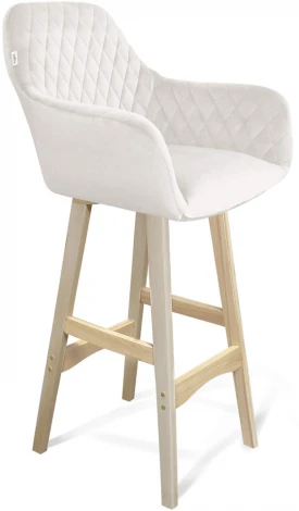 Стул барный SHT-ST38/S65 зефирный/прозрачный лак Sheffilton 6756510802