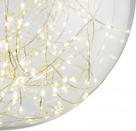 Подвесной светильник Freya Isabel FR6157-PL-24W-TR (LED, 220V, на проводе, шар)