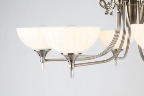 Потолочная люстра Eurosvet Lira 60053/8 античная бронза