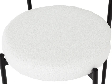 Стул ОГОГО Emaci (Искусственный мех/Белый)