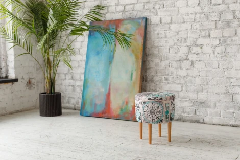 Пуф Dreambag Лекко Сиена Мята 13609