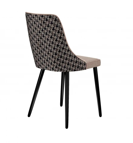 Стул DikLine 286 SB4/A2 бежевый, ножки черные арт.00-00080552