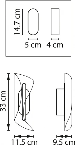 Бра Lightstar Varese 731643 (LED, 220V)