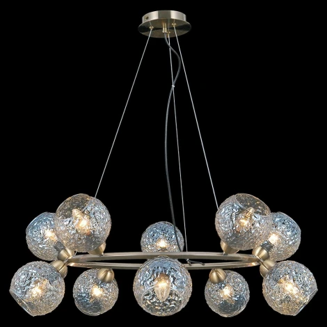 Подвесная люстра ILLUMICO IL0452-10PSQ-79 AB (220V, на тросе)