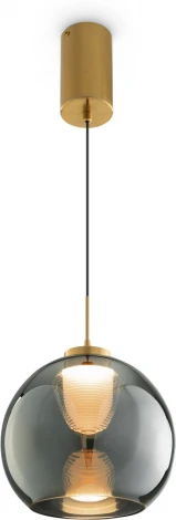 Подвесной светильник Freya Fume FR5399PL-L4BS2 (LED, 220V, на проводе, шар)