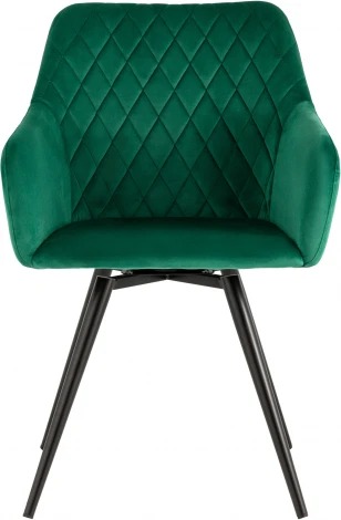 Стул вращающийся Дастин велюр зеленый УТ000036169