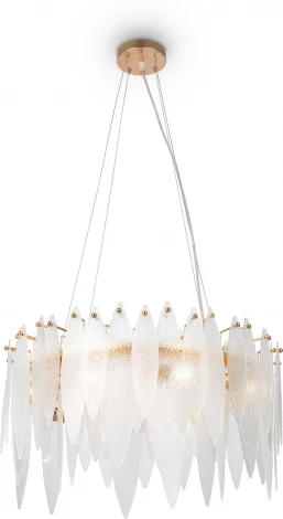 Подвесная люстра Lucrecia FR5217PL-08FG Freya (220V, на тросе, круглые)