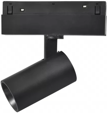 Трековый магнитный светильник с антибликовой решеткой 48V iLedex Vision48/22 4822-011-D45-8W-38DG-4000K-BK (круглые)