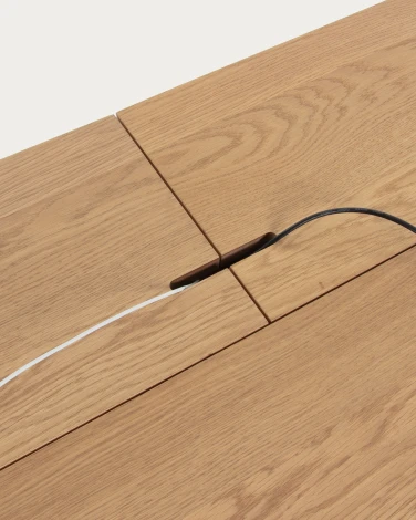 Компьютерный стол La Forma (ex Julia Grup) Julia (Дерево,МДФ,Ясень)